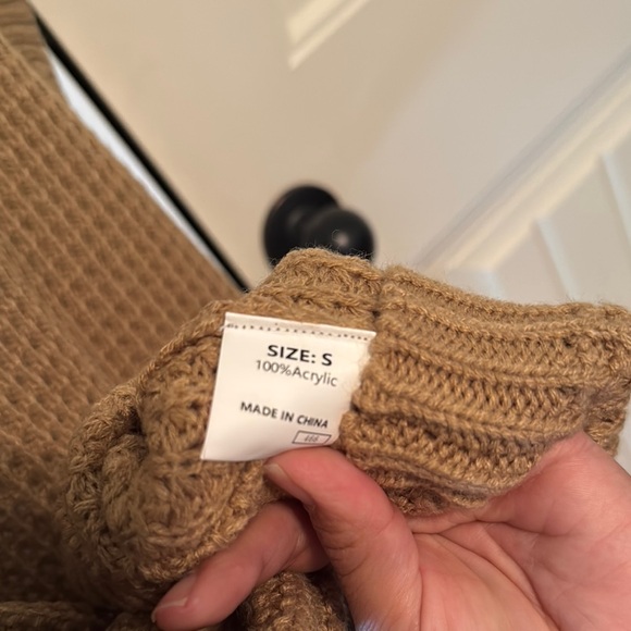 Tan Sweater - Picture 3 of 3